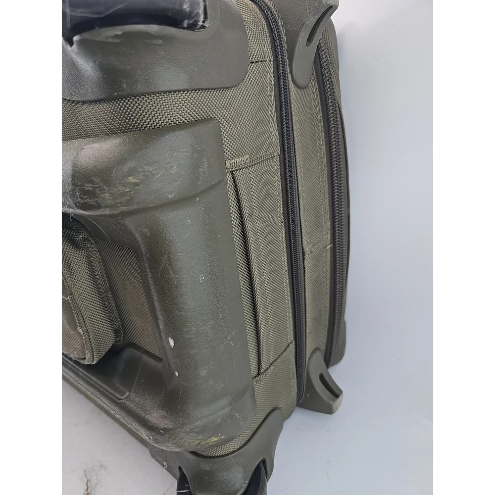 Briggs & Riley Olive Green Carry-on Suitcase